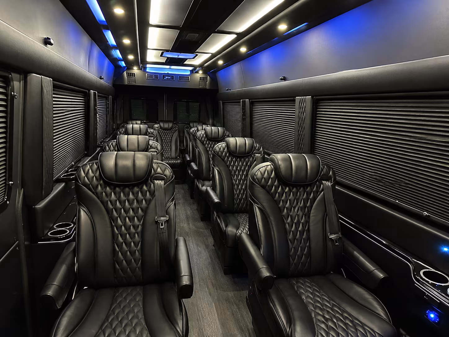 santa fe airport transportation onboard seating
