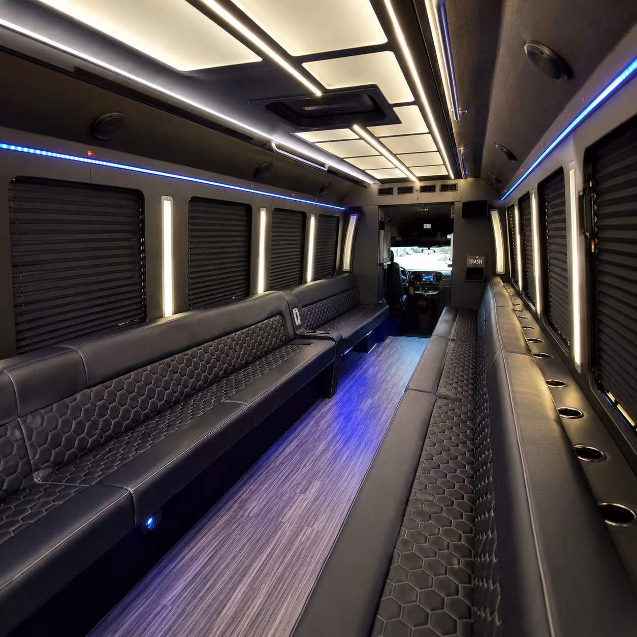santa fe new years eve party bus rental