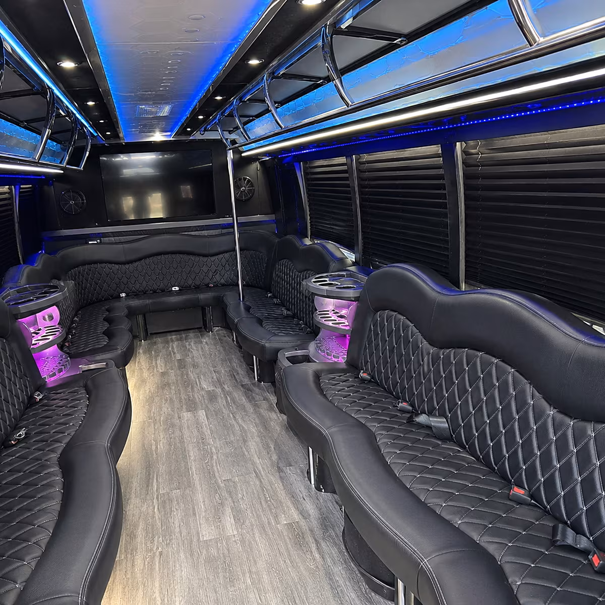 santa fe quinceanera sweet 16 party bus rental