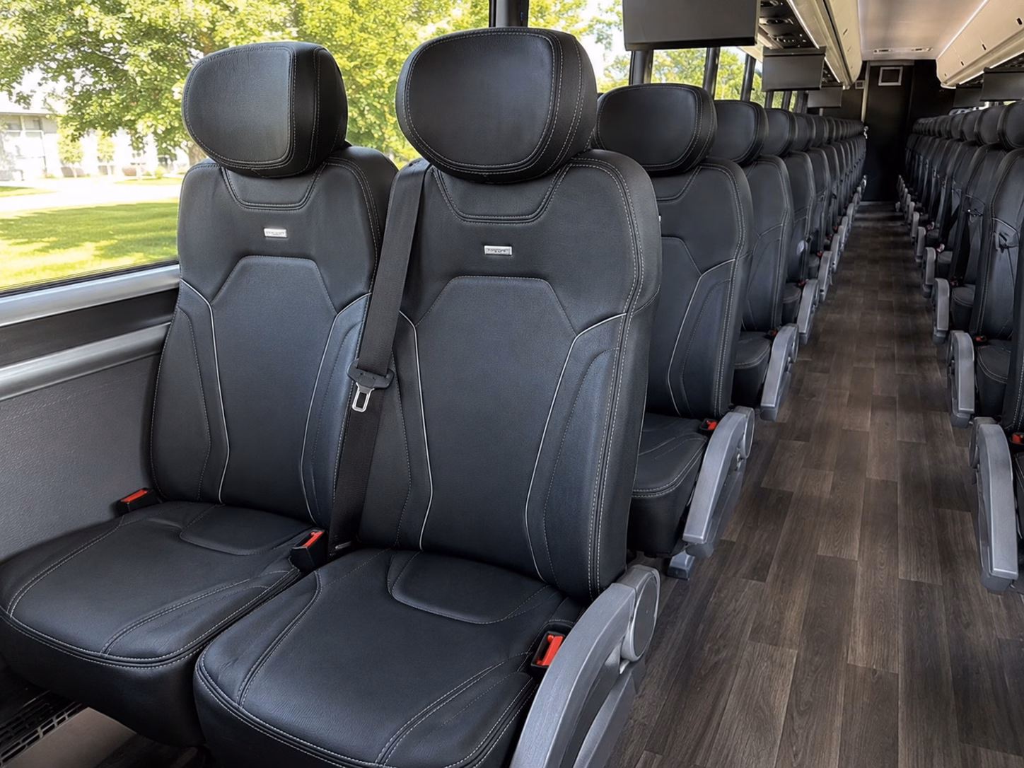 shuttle buses for santa fe half marathon and endurance events
