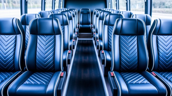 20 passenger minibus inside aurora