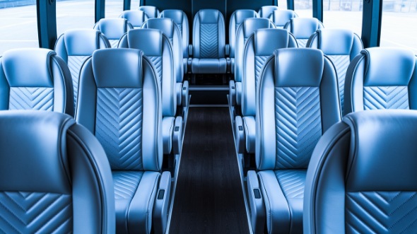 30 passenger minibus inside aurora