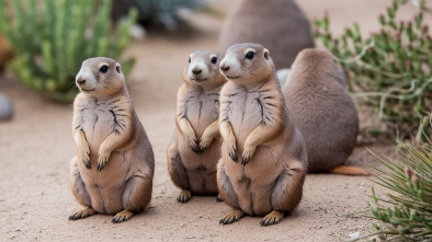 prairie dog town