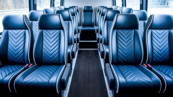 santa fe 15 passenger minibus inside