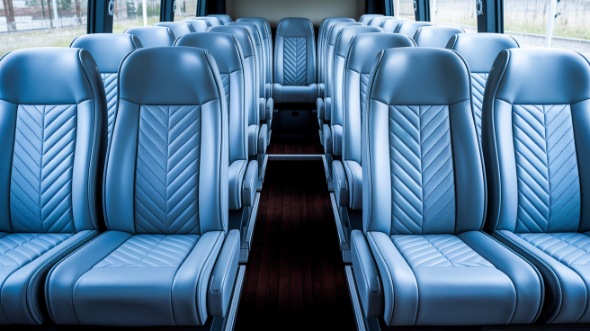 santa fe 18 passenger minibus interior