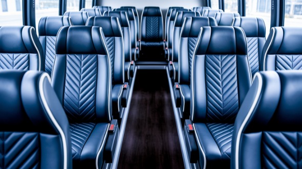 santa fe 25 passenger minibus inside