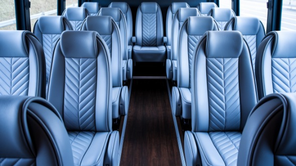 santa fe 35 passenger minibus inside