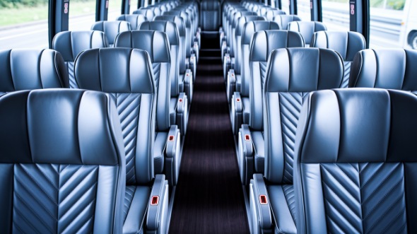 santa fe 50 passenger charter bus interior