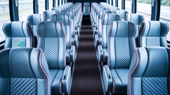 santa fe 54 passenger charter bus interior