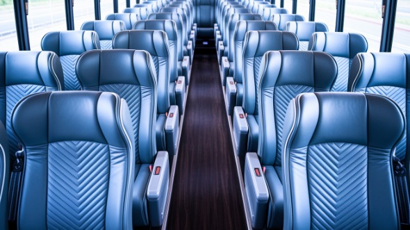 santa fe 55 passenger charter bus interior
