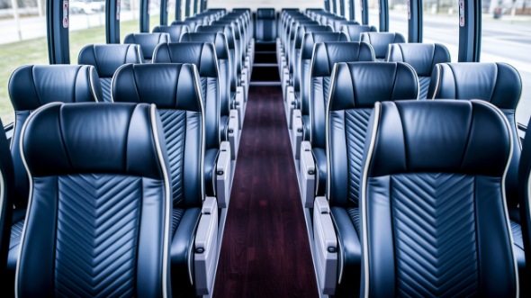 santa fe 55 passenger charter bus rental