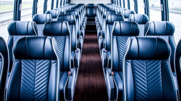 santa fe 56 passenger charter bus rental