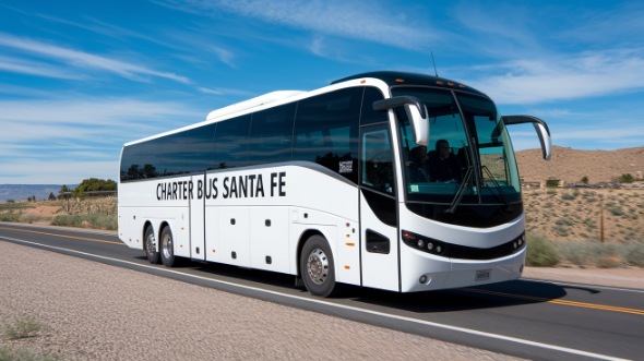 santa fe charter bus