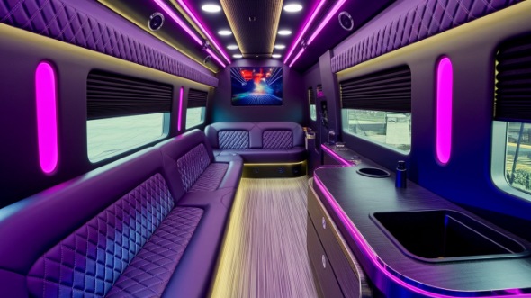 santa fe sprinter limo rental rental