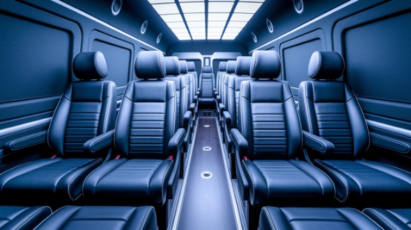 santa fe sprinter van with driver rental